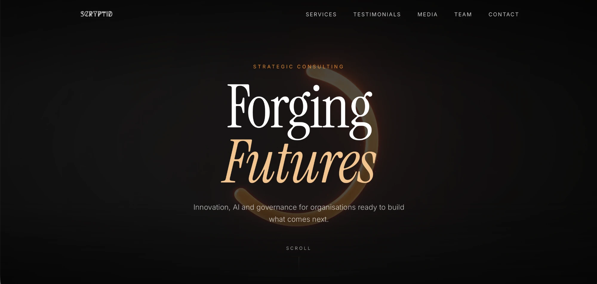 The Scryptid consulting site